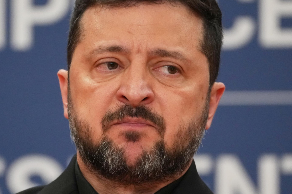 Ukrajinsk&yacute; prezident Volodymyr Zelenskyj. FOTO TASR/AP