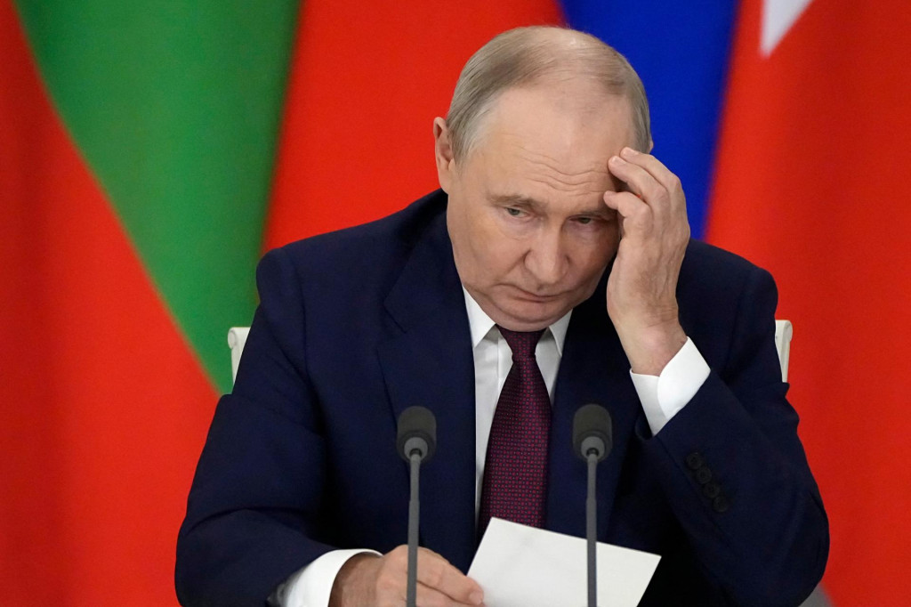 Rusk&yacute; prezident Vladimir Putin. FOTO: REUTERS