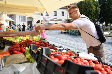 Podľa Zv&auml;zu sk&uacute;senosť tohto leta ukazuje, že diskusia o klimatickej zmene v poľnohospod&aacute;rstve sa nem&ocirc;že obmedzovať iba na sucho a nedostatok zr&aacute;žok. FOTO: TASR/Luk&aacute;&scaron; Grinaj