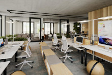 Open space mal p&ocirc;vodne priniesť viac kontaktu, jednoduch&scaron;iu komunik&aacute;ciu a spont&aacute;nne n&aacute;pady. FOTO: Arch&iacute;v HN