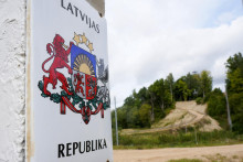 Hraniča Loty&scaron;ska s Bieloruskom. FOTO: Reuters