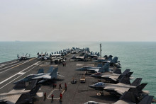 USS George Washington. FOTO: Reuters