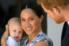 Princ Harry, Meghan Markle a ich syn Archie.