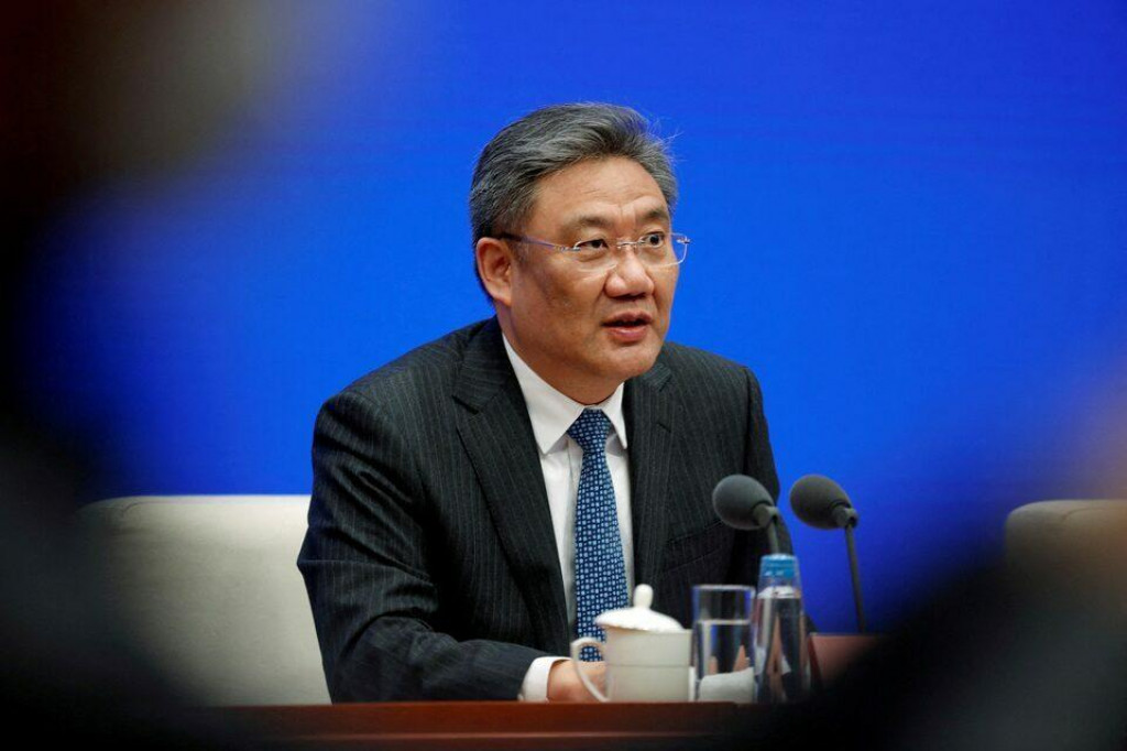 Č&iacute;nsky minister obchodu Wang Wentao. FOTO: Reuters