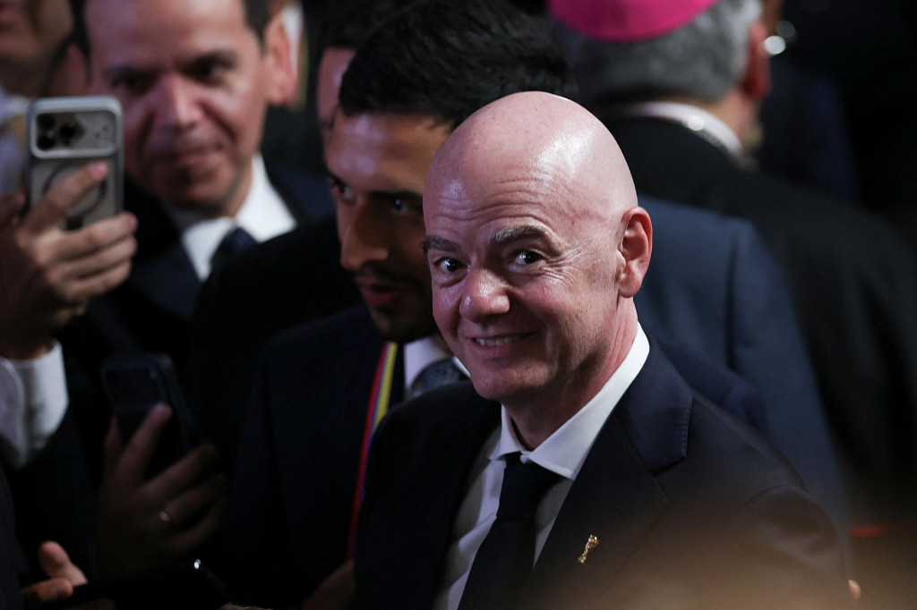 Gianni Infantino chce uspieť v marcov&yacute;ch voľb&aacute;ch a byť prezidentom FIFA tretie funkčn&eacute; obdobie, no aktu&aacute;lne bojuje o udržanie funkcie. FOTO: Reuters