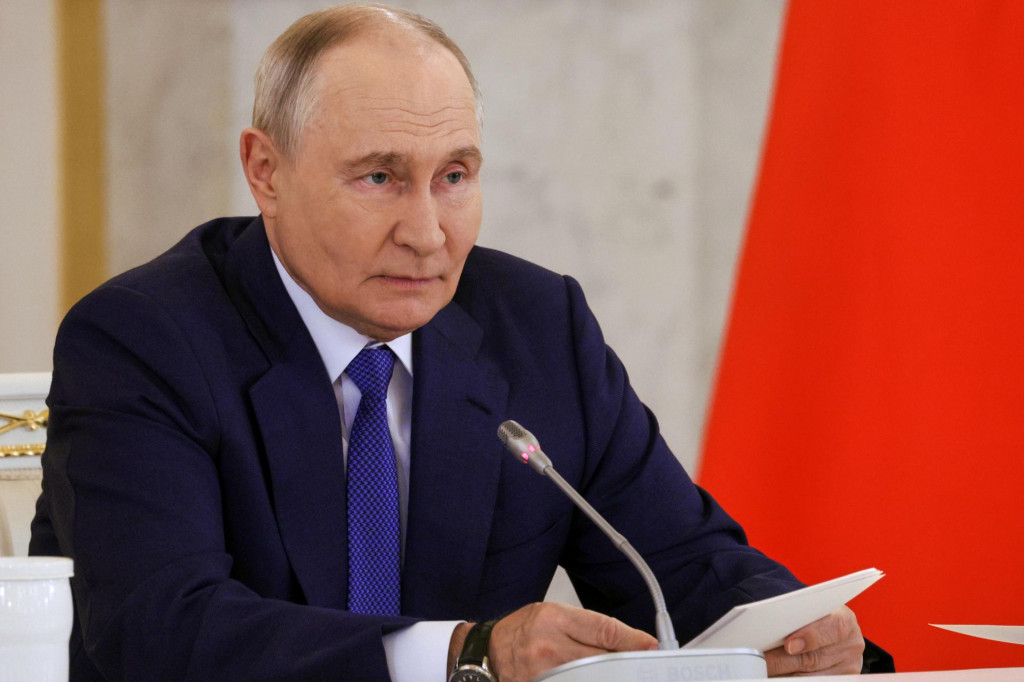 Rusk&yacute; prezident Vladimir Putin. FOTO: TASR/AP
