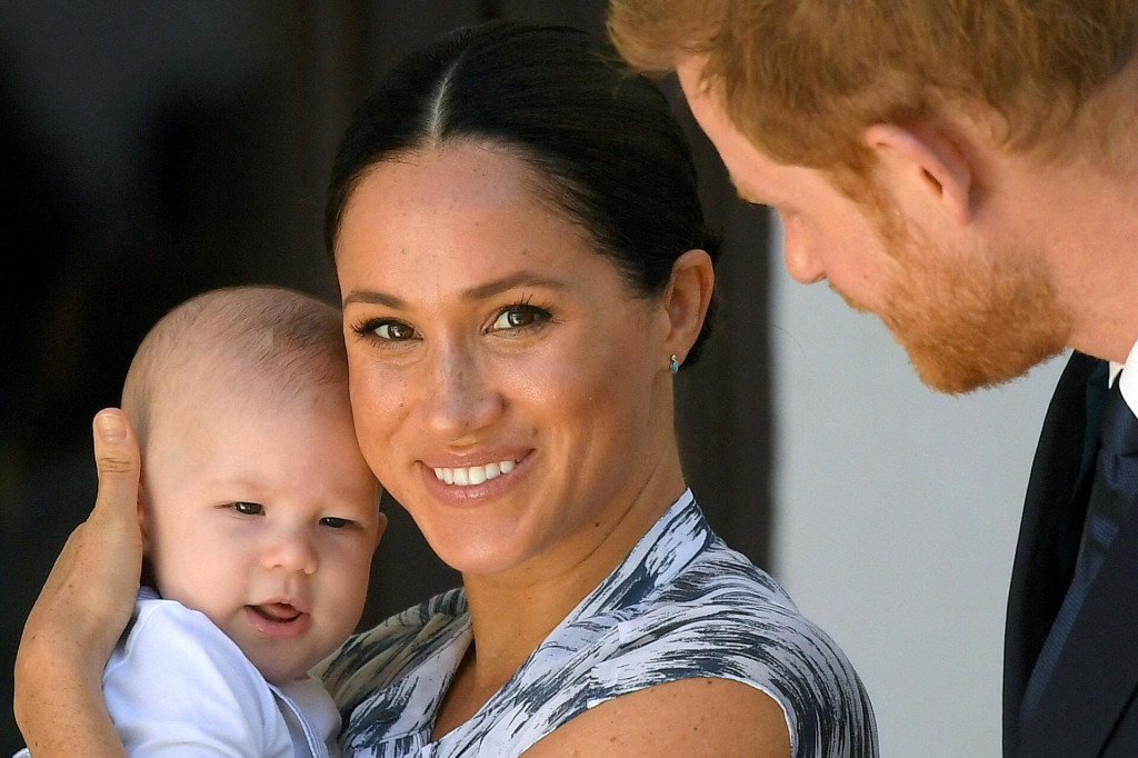 Princ Harry, Meghan Markle a ich syn Archie.