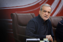 Ir&aacute;nsky prezident Mas&uacute;d Peze&scaron;kij&aacute;n. FOTO: REUTERS