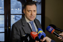Mininster životn&eacute;ho prostredia Tom&aacute;&scaron; Taraba. FOTO: TASR/Martin Baumann