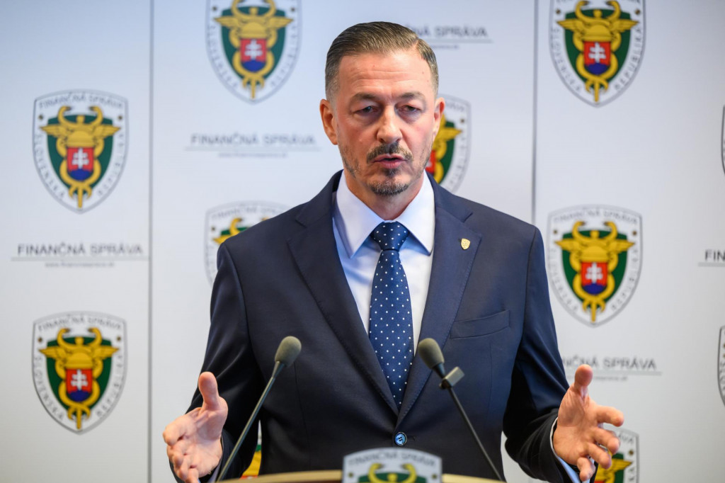 Prezident Finančnej spr&aacute;vy Jozef Kiss. FOTO: TASR/Jaroslav Nov&aacute;k