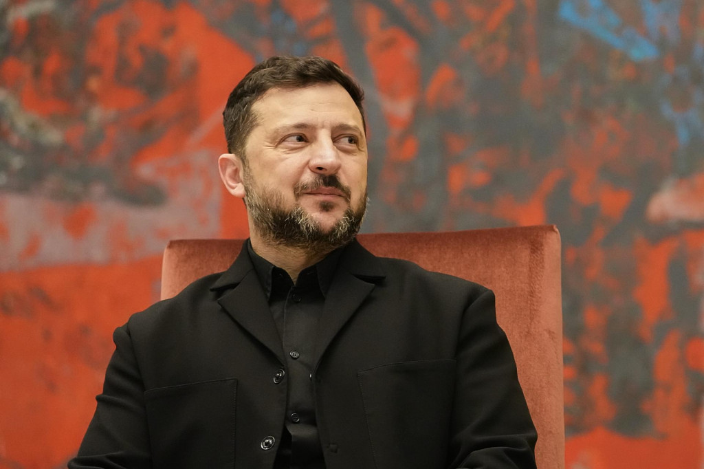 Ukrajinsk&yacute; prezident Volodymyr Zelenskyj. FOTO: TASR/AP