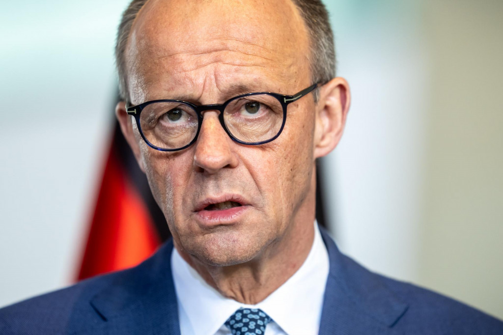 Nemeck&yacute; kancel&aacute;r Friedrich Merz. FOTO TASR/DPA