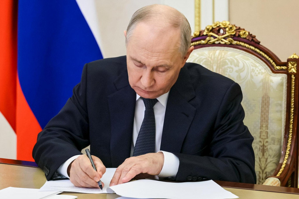 Rusk&yacute; prezident Vladimir Putin. FOTO: TASR/AP

