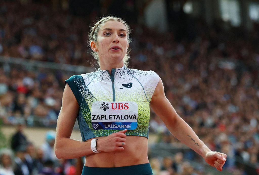 Zapletalov&aacute; uk&aacute;zala, že ani v prvom vyst&uacute;pen&iacute; po zisku eur&oacute;pskeho zlata jej forma neodi&scaron;la a predviedla druh&yacute; najr&yacute;chlej&scaron;&iacute; čas na svete v tejto sez&oacute;ne. FOTO: REUTERS