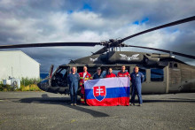 Slovensk&yacute; modul leteck&eacute;ho hasenia vyrazil do Srbska na pomoc pri rozsiahlom lesnom požiari. FOTO: Facebook/Hasičsk&yacute; a z&aacute;chrann&yacute; zbor
