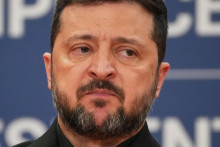 Ukrajinsk&yacute; prezident Volodymyr Zelenskyj. FOTO: TASR/AP