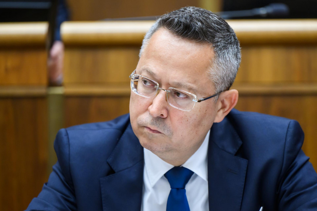 Minister financi&iacute; Ladislav Kamenick&yacute;. FOTO: TASR/Jaroslav Nov&aacute;k