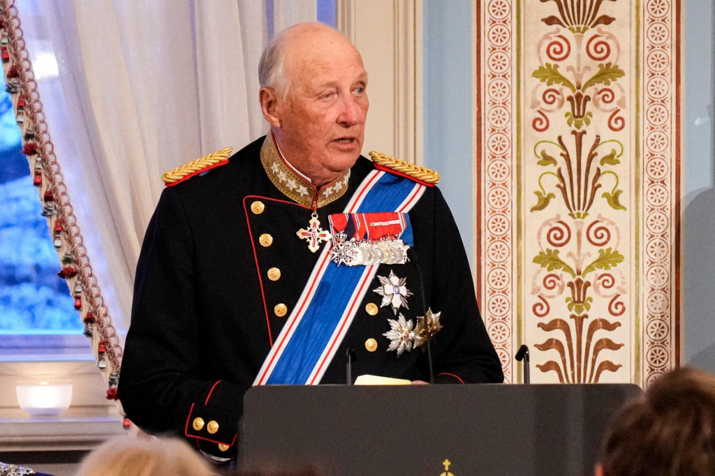 N&oacute;rsky kr&aacute;ľ Harald V. FOTO: TASR/AP