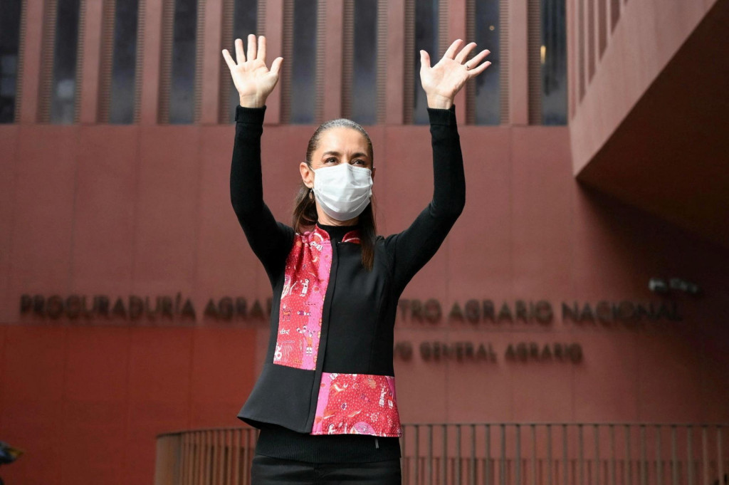 Mexick&aacute; prezidentka Claudia Sheinbaumov&aacute;. FOTO: Reuters