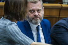 Poslanec N&aacute;rodnej rady Juraj Kr&uacute;pa (SaS). FOTO: TASR/Jakub Kotian