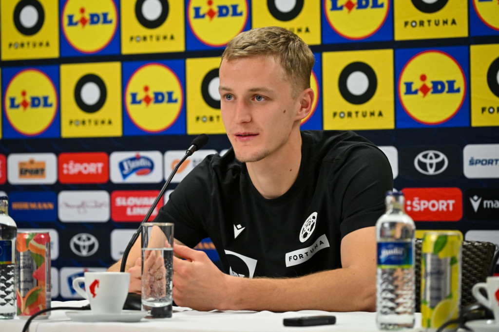 Tom&aacute;&scaron; Bobček m&ocirc;že byť v bud&uacute;cnosti hviezdou reprezentačn&eacute;ho t&iacute;mu. FOTO: TASR/P. Zachar