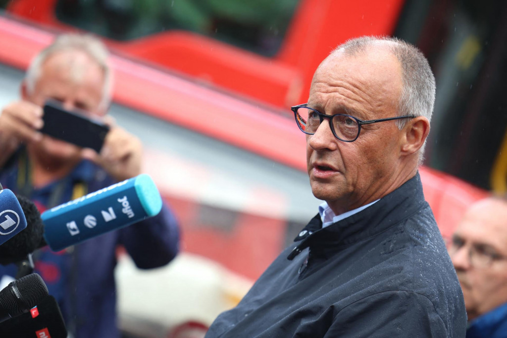 Nemeck&yacute; kancel&aacute;r Friedrich Merz. FOTO: TASR/AP