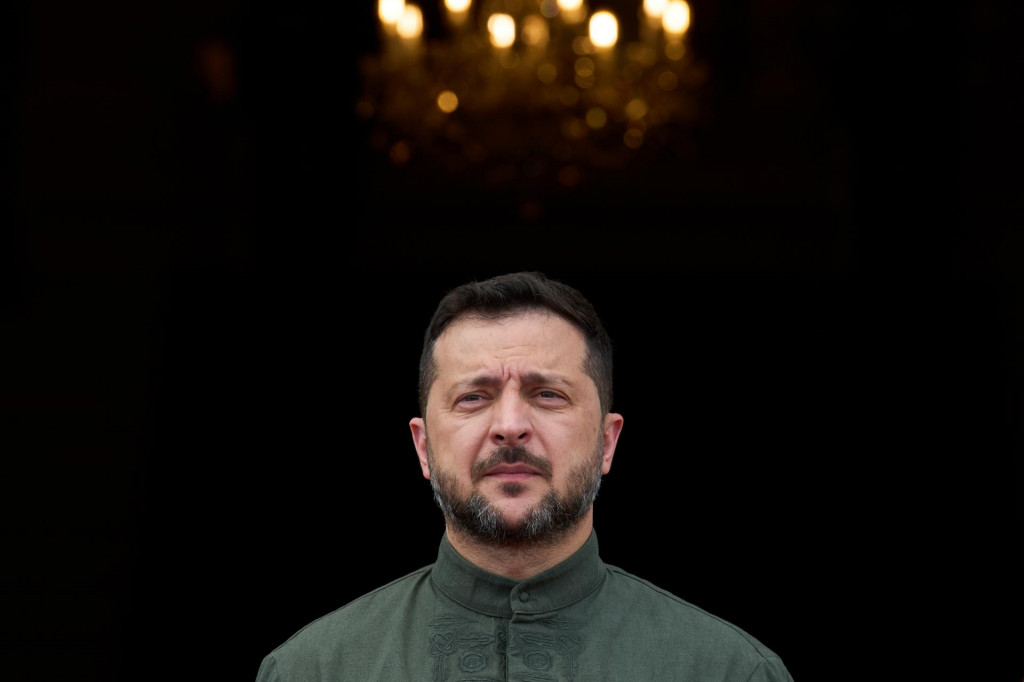 Ukrajinsk&yacute; prezident Volodymyr Zelenskyj. FOTO: TASR/AP