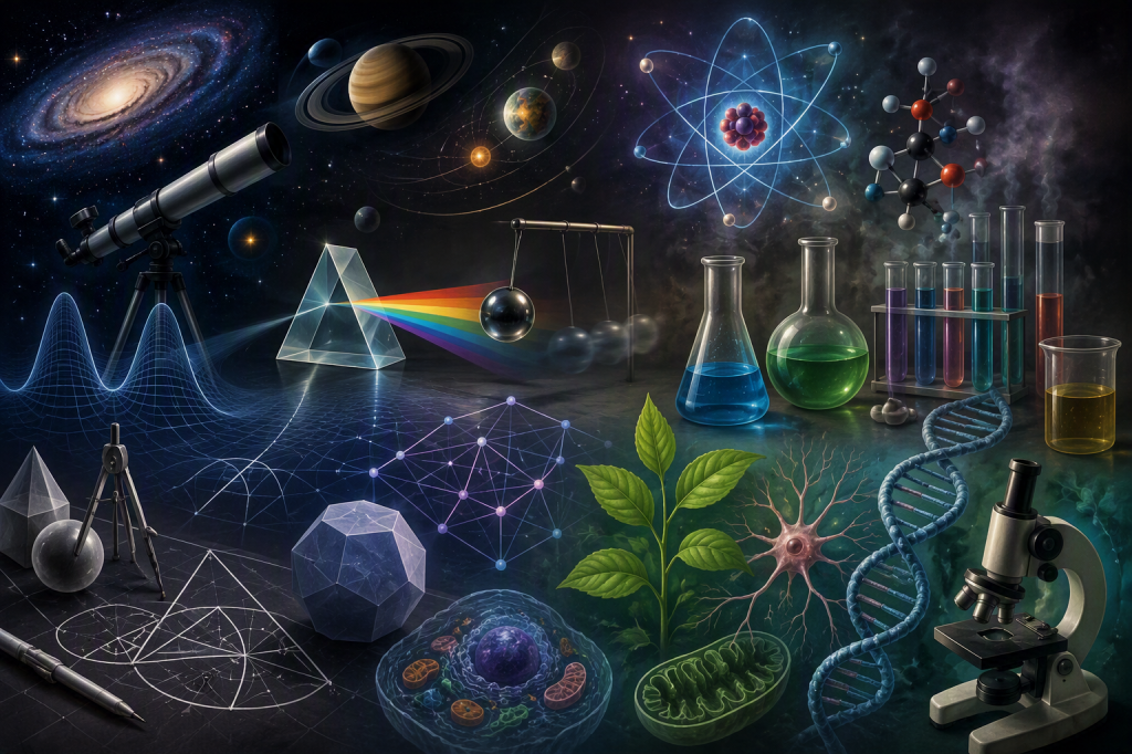 Nasleduj&uacute;ci kv&iacute;z obsahuje ot&aacute;zky z matematiky, fyziky, astron&oacute;mie, ch&eacute;mie aj biol&oacute;gie.