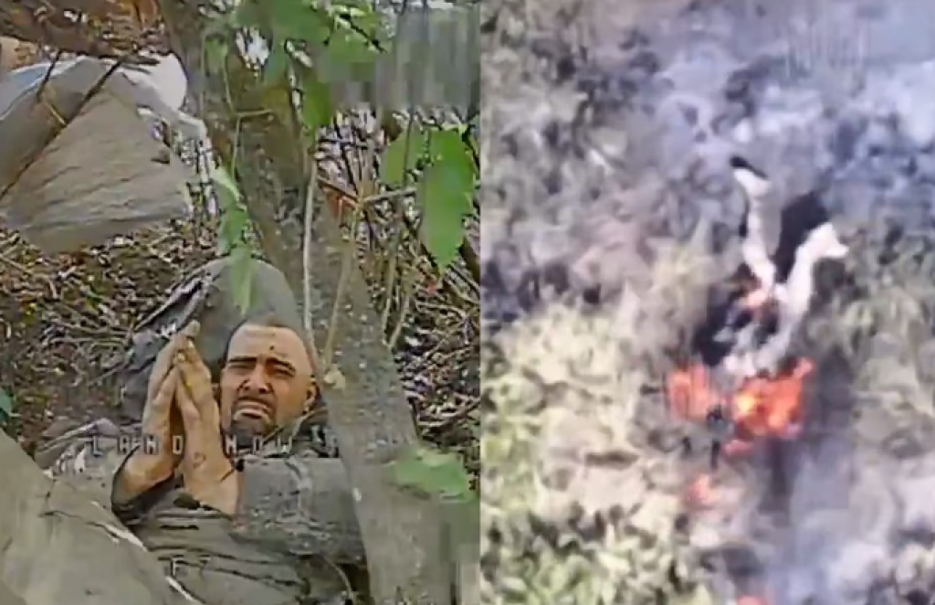 Ukrajinci sa vo vide&aacute;ch zab&aacute;vaj&uacute; na umieraj&uacute;cich Rusoch.