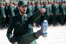 Ozborejn&eacute; sily Ir&aacute;nu. FOTO: Reuters