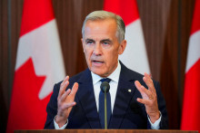 Carney vyst&uacute;pi v pl&eacute;ne Eur&oacute;pskeho parlamentu nasleduj&uacute;ci deň. FOTO: Reuters