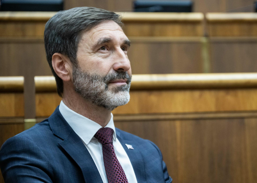 Minister zahraničn&yacute;ch vec&iacute; a eur&oacute;pskych z&aacute;ležitost&iacute; Juraj Blan&aacute;r (Smer-SD). FOTO: TASR/Jakub Kotian