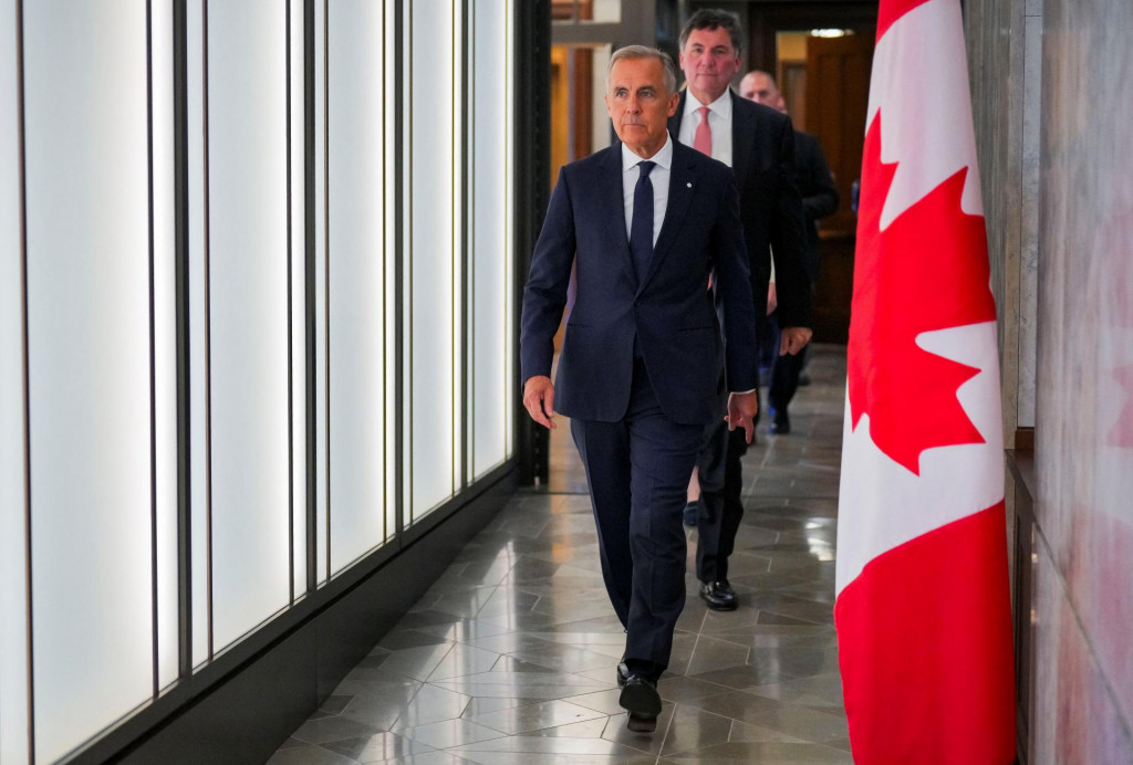 Kanadsk&yacute; premi&eacute;r Mark Carney. FOTO: Reuters