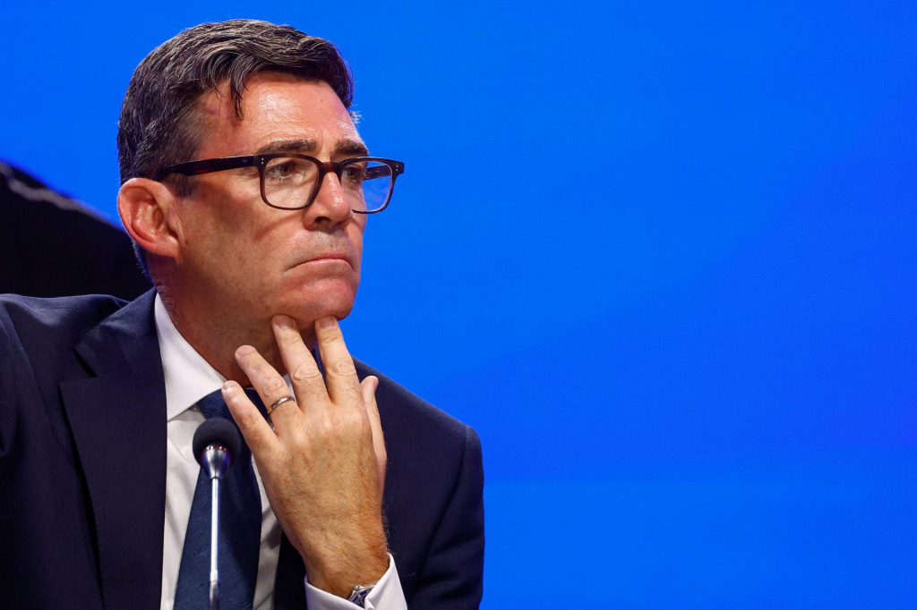 Britsk&yacute; premi&eacute;r Andy Burnham. FOTO: Reuters