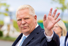 Premi&eacute;r provincie Ont&aacute;rio Doug Ford. FOTO: REUTERS