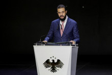 S&yacute;rsky prezident Ahmad &Scaron;ara. FOTO: Reuters