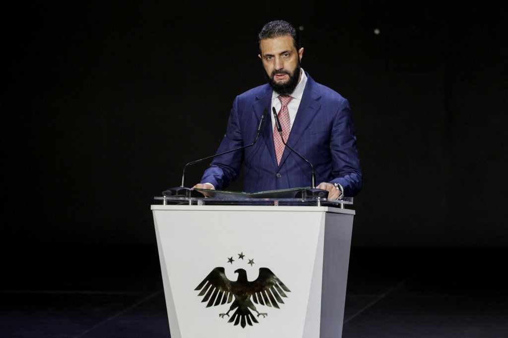 S&yacute;rsky prezident Ahmad &Scaron;ara. FOTO: Reuters