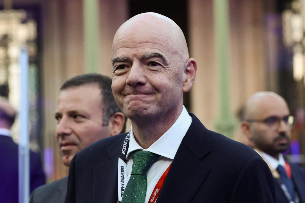 Prezident FIFA Gianni Infantino. FOTO: Reuters