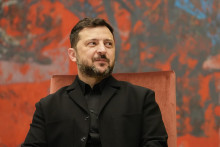 Ukrajinsk&yacute; prezident Volodymyr Zelenskyj. FOTO: TASR/AP