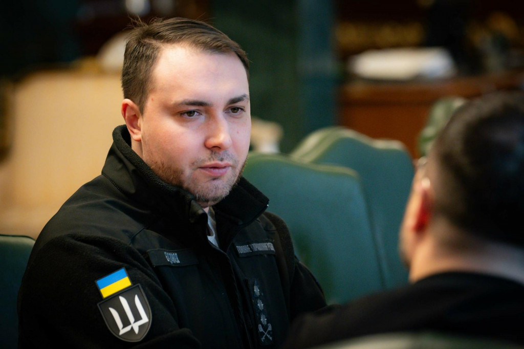 &Scaron;&eacute;f ukrajinskej vojenskej rozviedky HUR Kyrylo Budanov. FOTO: X/Volodymyr Zelenskyj