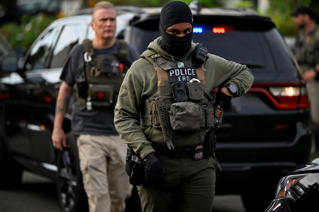 Agent ICE. FOTO: Reuters