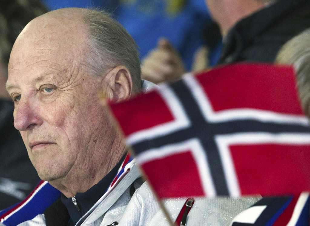 Na arch&iacute;vnej sn&iacute;mke n&oacute;rsky kr&aacute;ľ Harald V. FOTO: TASR/AP