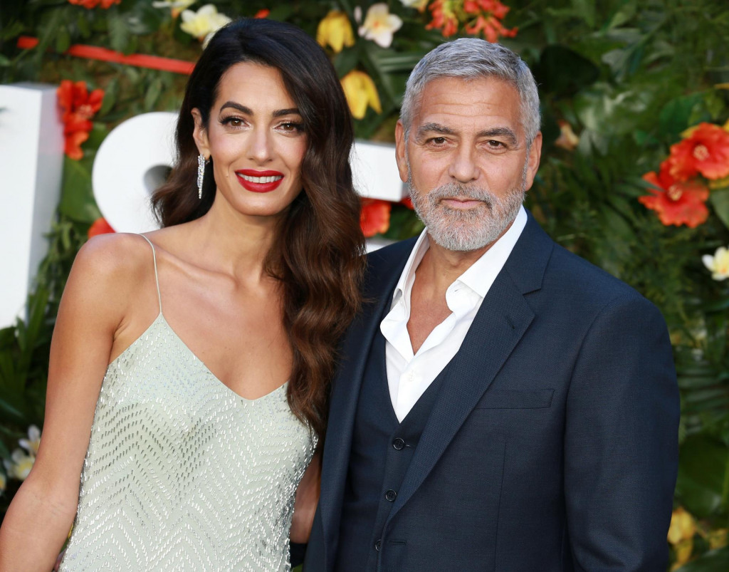 Amal Clooney a George Clooney v Lond&yacute;ne
