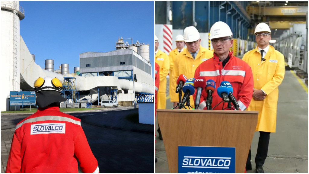 Slovalco obnovuje v&yacute;robu. FOTO: TASR/J. Kro&scaron;ľ&aacute;k, Facebook/Smer &ndash; SSD
