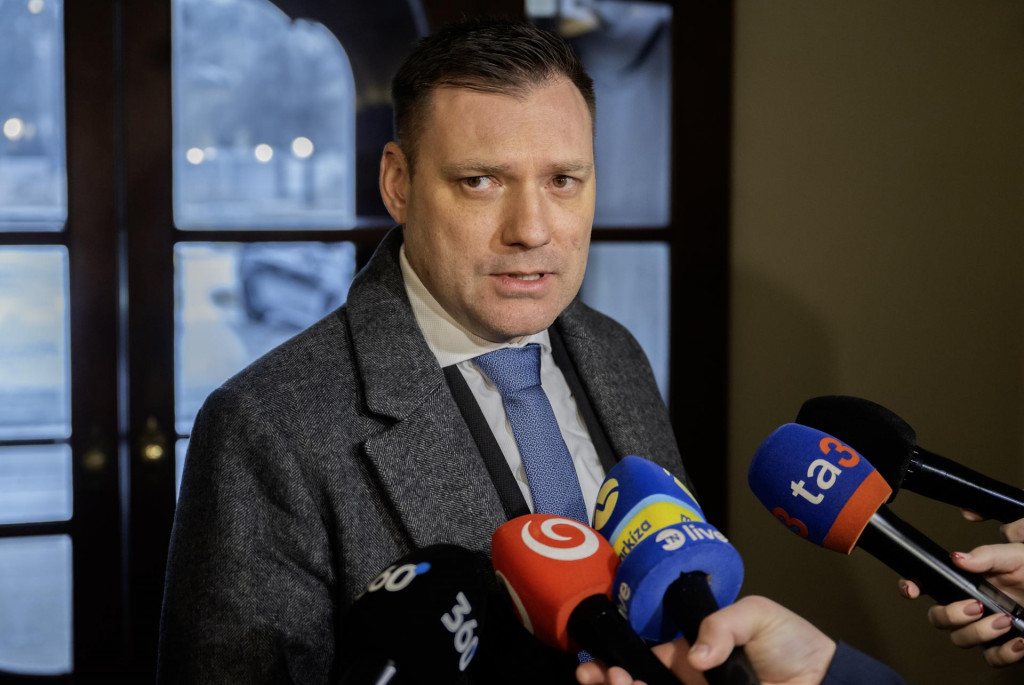 Tom&aacute;&scaron; Taraba m&aacute; na žiadosť SNS opustiť kreslo ministra. FOTO: TASR/M. Baumann