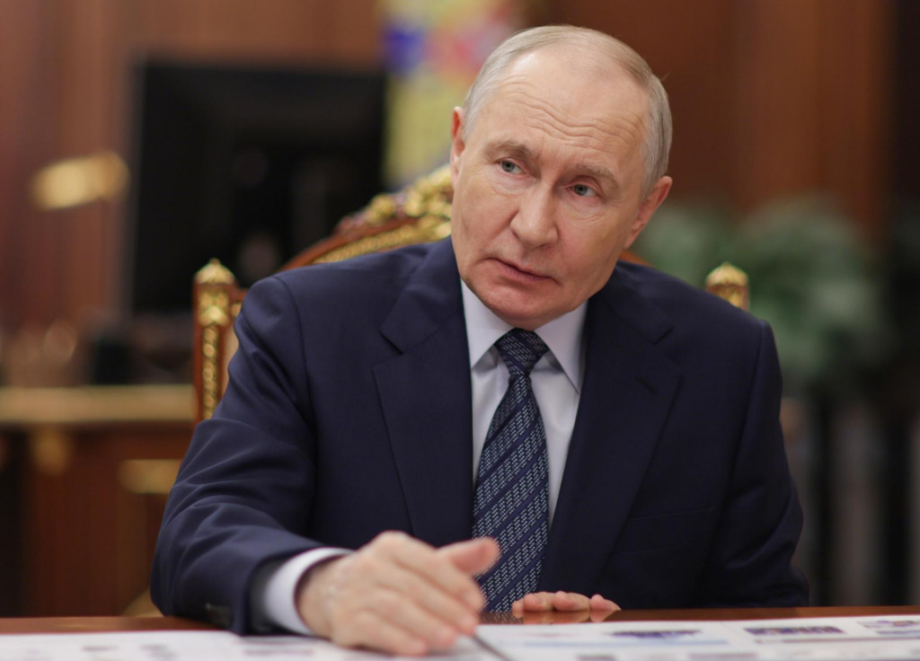 Rusk&yacute; prezident Vladimir Putin. FOTO TASR/AP
