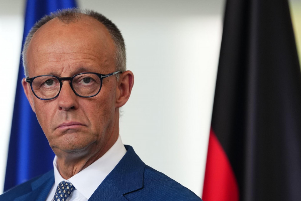 Nemeck&yacute; kancel&aacute;r Friedrich Merz. FOTO TASR/AP
