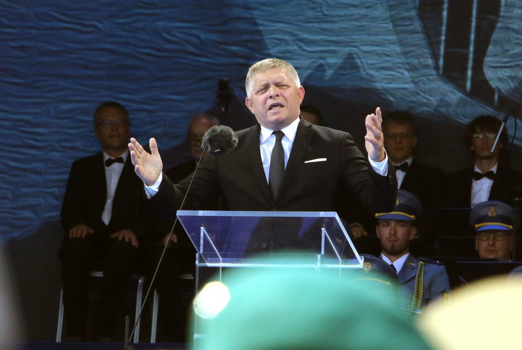 Premi&eacute;r Robert Fico (Smer-SD). FOTO: TASR