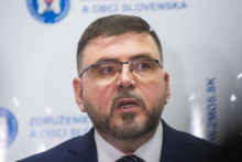 Predseda Združenia miest a obc&iacute; Slovenska Jozef Božik. FOTO: TASR/Jakub Kotian