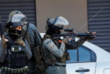 Izraelsk&aacute; pol&iacute;cia. FOTO: Reuters